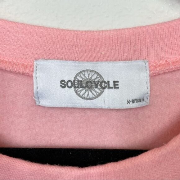 Soulcycle WTML Skull Crossbones Pink Sweatshirt NWT XS - Picture 3 of 9